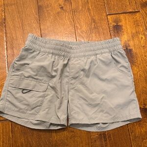 Women's Columbia Gray/Green Casual Shorts